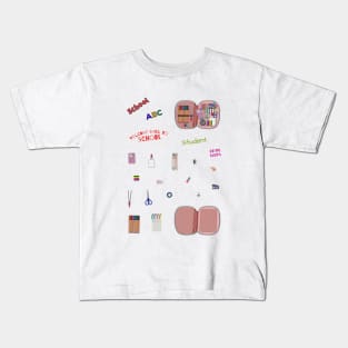 Bundle Set Pack Back to School Kids T-Shirt